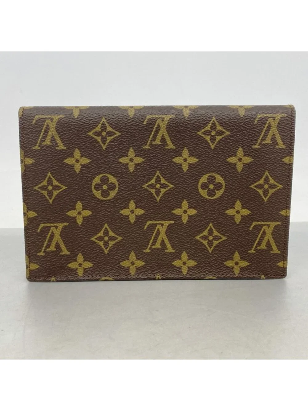 Louis Vuitton Pouch Monogram Pochette Mules 20 Brown